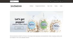 Desktop Screenshot of invitedtoo.com